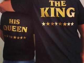 Подарок ко дню всех влюбленных - королевские футболки